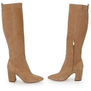 Sam Edelman Hai Knee High Boot - Camel Suede, size 11